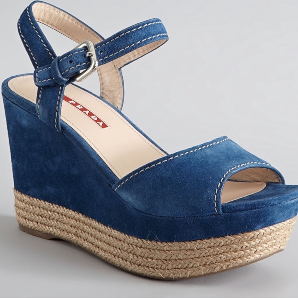 Authentic Prada Wedges